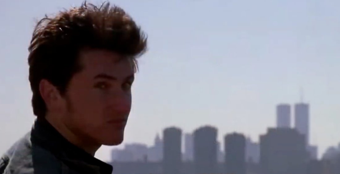 State of Grace (1990): skyline cameo of the World Trade Center, both towers (with antenna)