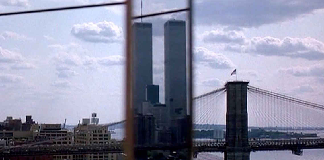 Disappearing Acts (2000): skyline cameo of the World Trade Center, both towers (with antenna)