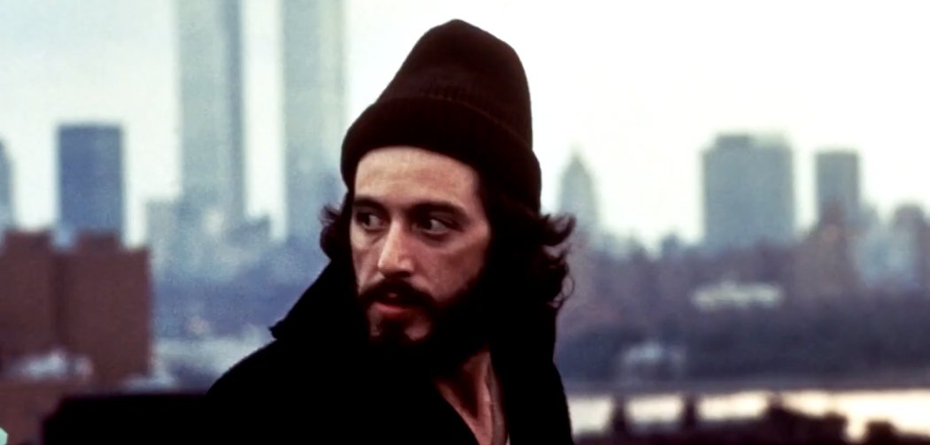 Serpico (1973): skyline cameo of the World Trade Center, both towers (no antenna)