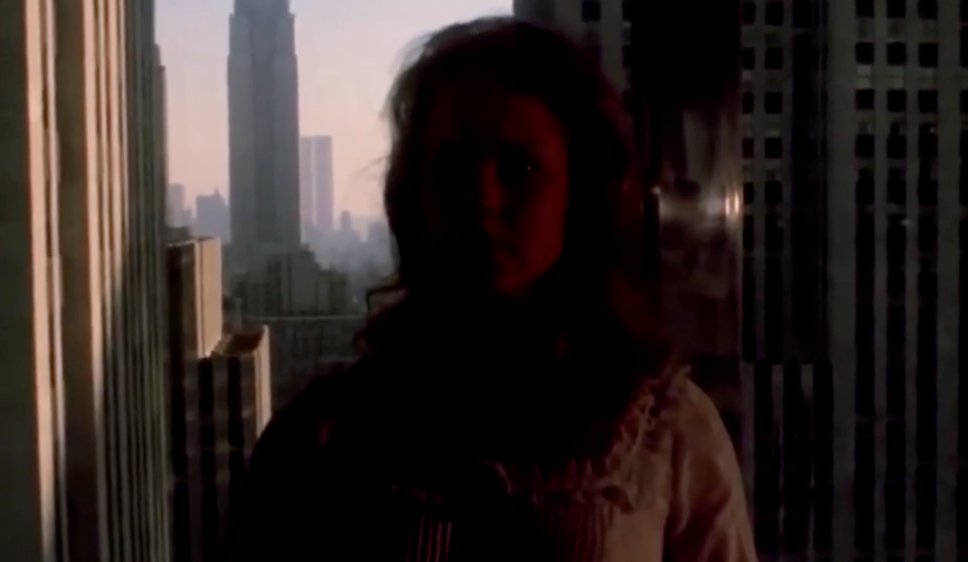 Exorcist II: The Heretic (1977): skyline cameo of the World Trade Center, both towers (no antenna)