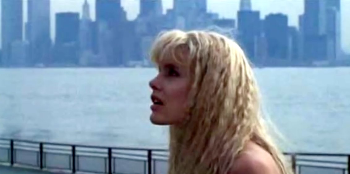 Splash (1984): skyline cameo of the World Trade Center, both towers (with antenna)